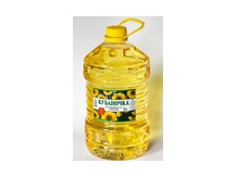 Масло подсолнечное ТМ "КУБАНОЧКА" РД 1 л.